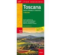 Toscana. Carta stradale e turistica 1:300.000. Ediz. italiana, inglese, francese, tedesca e spagnola