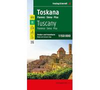 Tuscany - Florence, Siena, Pisa (Map)