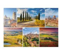 Toscana - Firenze, Siena e Pisa - Puzzle Premium 1000 pezzi per adulti