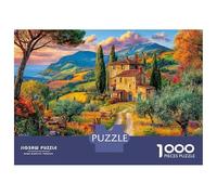 Toscana_ Italia Puzzle 1000 Pezzi Per Adulti E Ragazzi Dai 14 Anni in Su, Giochi Stimolanti Per Tutta La Famiglia 70x50cm/1000pcs