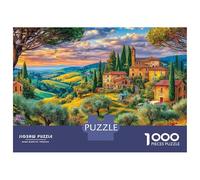 Toscana_ Italia Puzzle 1000 Pezzi Per Adulti E Ragazzi Dai 14 Anni in Su, Giochi Stimolanti Per Tutta La Famiglia 70x50cm/1000pcs
