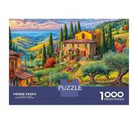 Toscana_ Italia Puzzle 1000 Pezzi Per Adulti E Ragazzi Dai 14 Anni in Su, Giochi Stimolanti Per Tutta La Famiglia 52x38cm/1000pcs