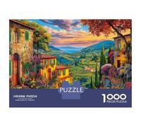 Toscana_ Italia Puzzle Da 1000 Pezzi - Puzzle Ad Alta Difficoltà,Giochi Stimolanti Per Tutta La Famiglia 70x50cm/1000pcs