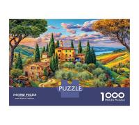 Toscana_ Italia Puzzle Da 1000 Pezzi - Puzzle Ad Alta Difficoltà,Giochi Stimolanti Per Tutta La Famiglia 52x38cm/1000pcs