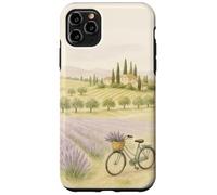 Toscana Lavanda Campi Bicicletta Campagna Estetica Custodia per iPhone 11 Pro Max