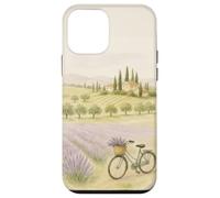 Toscana Lavanda Campi Bicicletta Campagna Estetica Custodia per iPhone 12 mini
