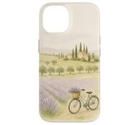 Toscana Lavanda Campi Bicicletta Campagna Estetica Custodia per iPhone 14