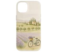 Toscana Lavanda Campi Bicicletta Campagna Estetica Custodia per iPhone 14 Plus