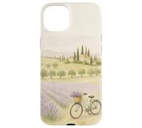 Toscana Lavanda Campi Bicicletta Campagna Estetica Custodia per iPhone 15 Plus