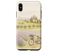 Toscana Lavanda Campi Bicicletta Campagna Estetica Custodia per iPhone XS Max