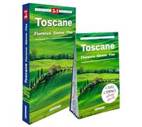 Toscane: Florence, Sienne, Pise. Guide + Atlas + Carte