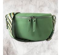 Toscanto Borsa A Cintura Da Donna In Pelle Verde OTT807BL