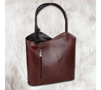 Toscanto Borsa A Spalla Da Donna Zaino In Pelle Marrone OTT106SN