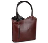 Toscanto Borsa A Spalla Da Donna Zaino In Pelle Marrone OTT106SN