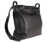Toscanto Borsa A Spalla Da Donna Zaino In Pelle Nero OTTM108SS