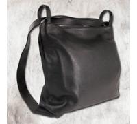 Toscanto Borsa A Spalla Da Donna Zaino In Pelle Nero OTTM108SS