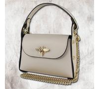 Toscanto Borsa A Spalla Donna In Pelle Beige OTT817UI