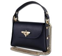 Toscanto Borsa A Spalla Donna In Pelle Blu Scuro OTT817UB