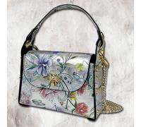 Toscanto Borsa A Spalla Donna In Pelle Color Argento OTT832UJF