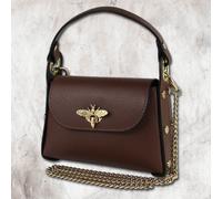 Toscanto Borsa A Spalla Donna In Pelle Marrone OTT817UN