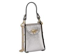 Toscanto Borsa a tracolla da donna in pelle, colore argento OTT813UJ