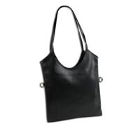 Toscanto Borsa a tracolla da donna in pelle nera OTTM112US