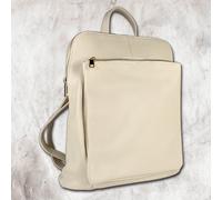 Toscanto Borsa Da Donna City In Pelle Beige OTT610RC