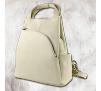 Toscanto Borsa Da Donna City In Pelle Beige OTT613RC