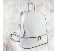 Toscanto Borsa Da Donna City In Pelle Bianca OTT612RW