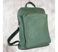 Toscanto Borsa Da Donna City In Pelle Verde Chiaro OTT610RL