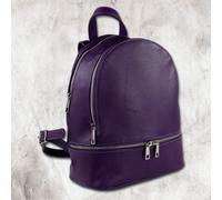 Toscanto Borsa Da Donna City In Pelle Viola OTT612RV