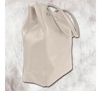 Toscanto Borsa Shopper Donna In Pelle Beige OTTM107SI