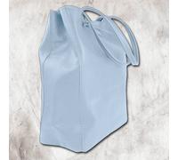Toscanto Borsa Shopper Donna In Pelle Blu Chiaro OTTM107SH