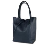 Toscanto Borsa Shopper Donna In Pelle Blu OTT112SM