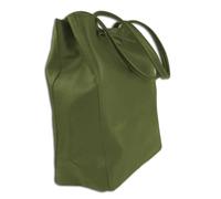 Toscanto Borsa shopper in pelle verde oliva OTTM107SG