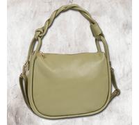 Toscanto Damen Handtasche In Vera Pelle Hellgrün 35x27x8cm