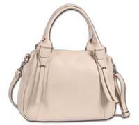 Toscanto Damen Umhängetasche in Vera Pelle Beige Tasche 35x27x12cm OTT855UI2