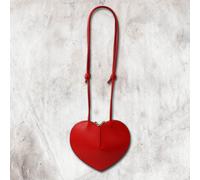 Toscanto Damen Umhängetasche Rot Echtes Leder Cuore OTTM813UR