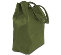 Toscanto Donna Shopper Tracolla IN Pelle Borsa Verde Oliva OTTM107SG