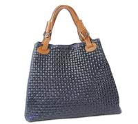 Toscanto OTT164HB - Borsa a tracolla grande, 31 x 28 x 16 cm, colore: Blu scuro
