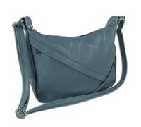 Toscanto OTT191SH4 - Borsa a tracolla media, 35 x 22 x 12 cm, colore: Blu tortora