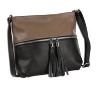 Toscanto OTT195USI - Borsa a tracolla media, 30 x 23 x 10 cm, colore: tortora