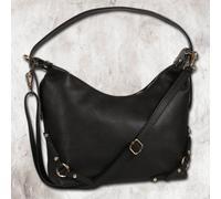 Toscanto Tasche a Tracolla Donna In Vera Pelle Nera 37x25x8cm OTT858SS1