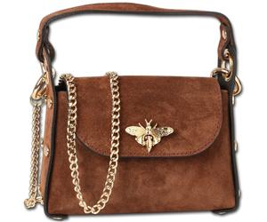 Toscanto Tasche Marrone Umhängetasche Media 19x14x6,5cm Wildleder OTT844UN4