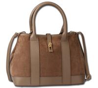 Toscanto Tasche Tracolla Taupe Scurogrigio Grande 36x27x16cm Leder OTT186SI6