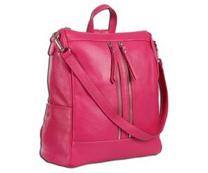 Toscanto Zaino da città da donna, in pelle, fucsia, ORT100RP