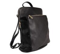 Toscanto Zaino in pelle nera ORTM103RS