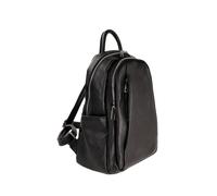 Zaino Toscanto Nero In Pelle Cityrucksack ORTM101RS