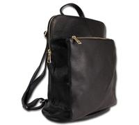 Toscanto Zaino Nero In Pelle City Zaino ORTM103RS