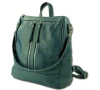 Toscanto Zaino Turchese In Pelle City Rucksack ORT100RT